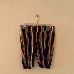 Torrid Rainbow Biker Shorts